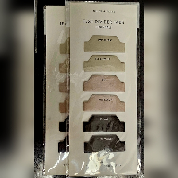 Cloth and Paper Sticky notes & Sticky Tabs - NEW 65 - Picture 2 of 7